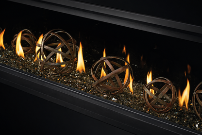 Napoleon Vector LV50 Single Sided 50" Direct Vent Linear Gas Fireplace with Electronic Ignition