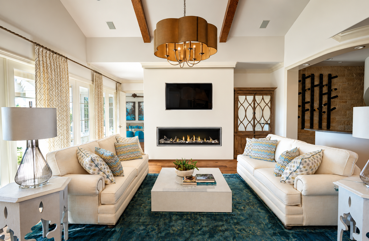 Napoleon Vector LV62 Single Sided 62" Direct Vent Linear Gas Fireplace with Electronic Ignition