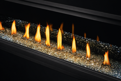 Napoleon Vector LV62 Single Sided 62" Direct Vent Linear Gas Fireplace with Electronic Ignition