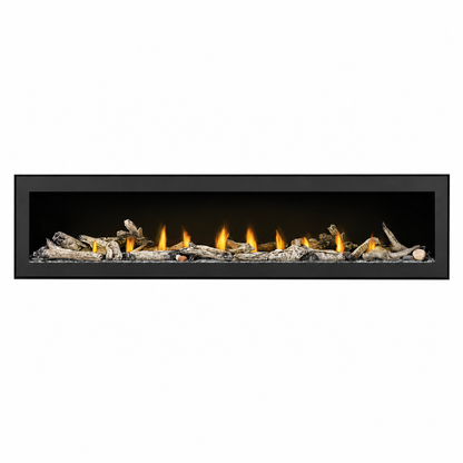 Napoleon Vector LV74 Single Sided 74" Direct Vent Linear Gas Fireplace with Electronic Ignition