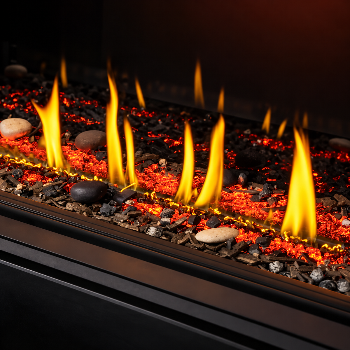 Napoleon WLKS Small Woodland Media Kit for Direct Vent Fireplace