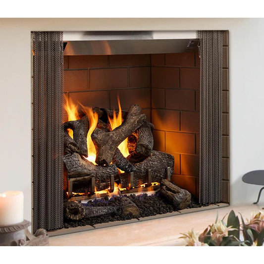 Majestic Castlewood Outdoor Traditional 42" Wood Burning Fireplace