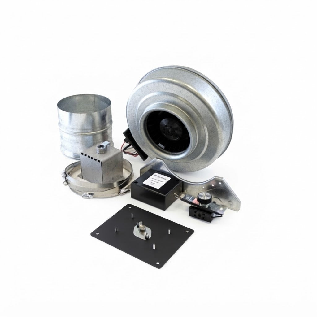 Osburn AC01374 6" 300 CFM Forced Air Distribution Kit for Stratford II Wood Fireplace