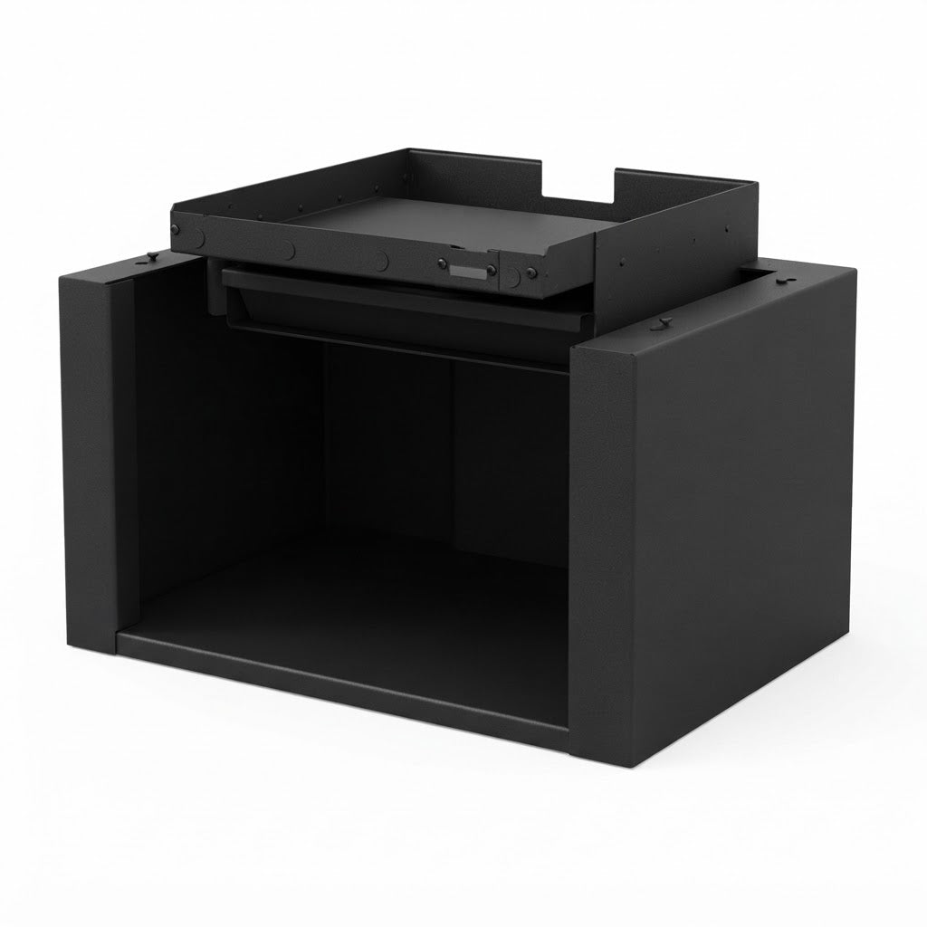 Osburn OA10240 Black Steel Base Kit With Ash Drawer for Inspire 2000 Wood Stove