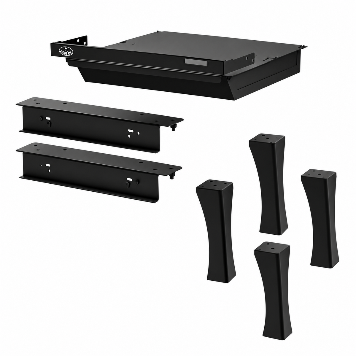 Osburn OA10245 Black Cast Iron Straight Legs With Ash Drawer for 1700 Wood Stove