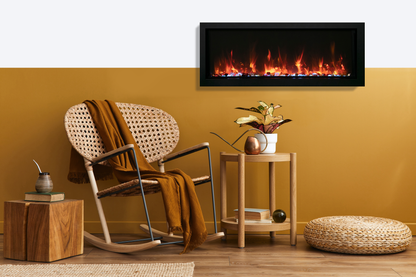 Amantii Panorama BI Indoor Outdoor 60" Extra Slim Electric Fireplace