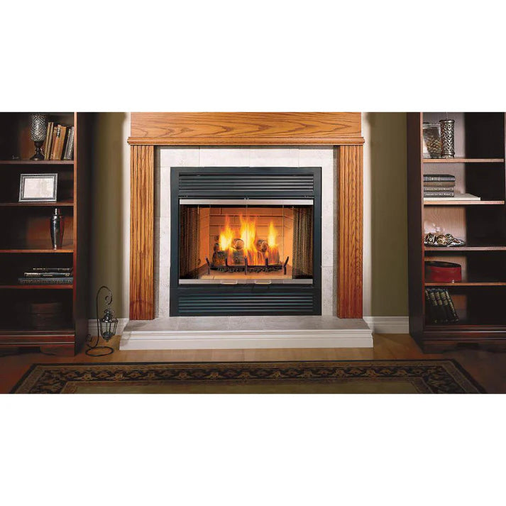 Majestic Sovereign Heat Circulating Traditional 36" Wood Burning Fireplace