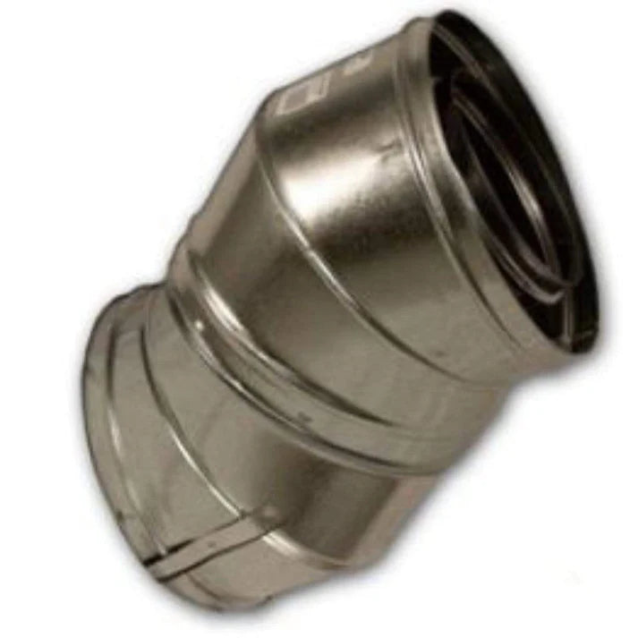 Superior 30E-8DM 30 Degree Offset and Return for 8" Wood Burning Chimney
