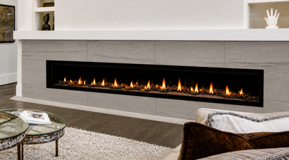 Superior DRL6084 84" Contemporary Linear Direct Vent Gas Fireplace