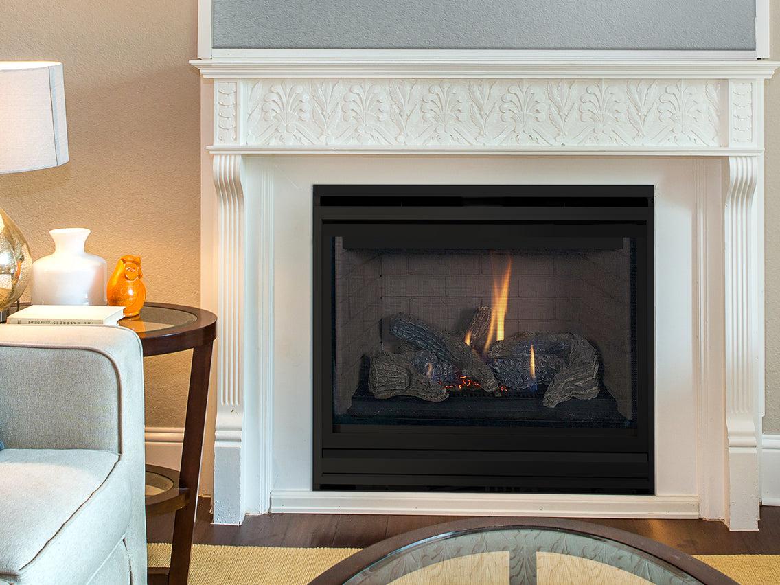 Superior DRT2045 Traditional Top/Rear Direct Vent Gas Fireplace