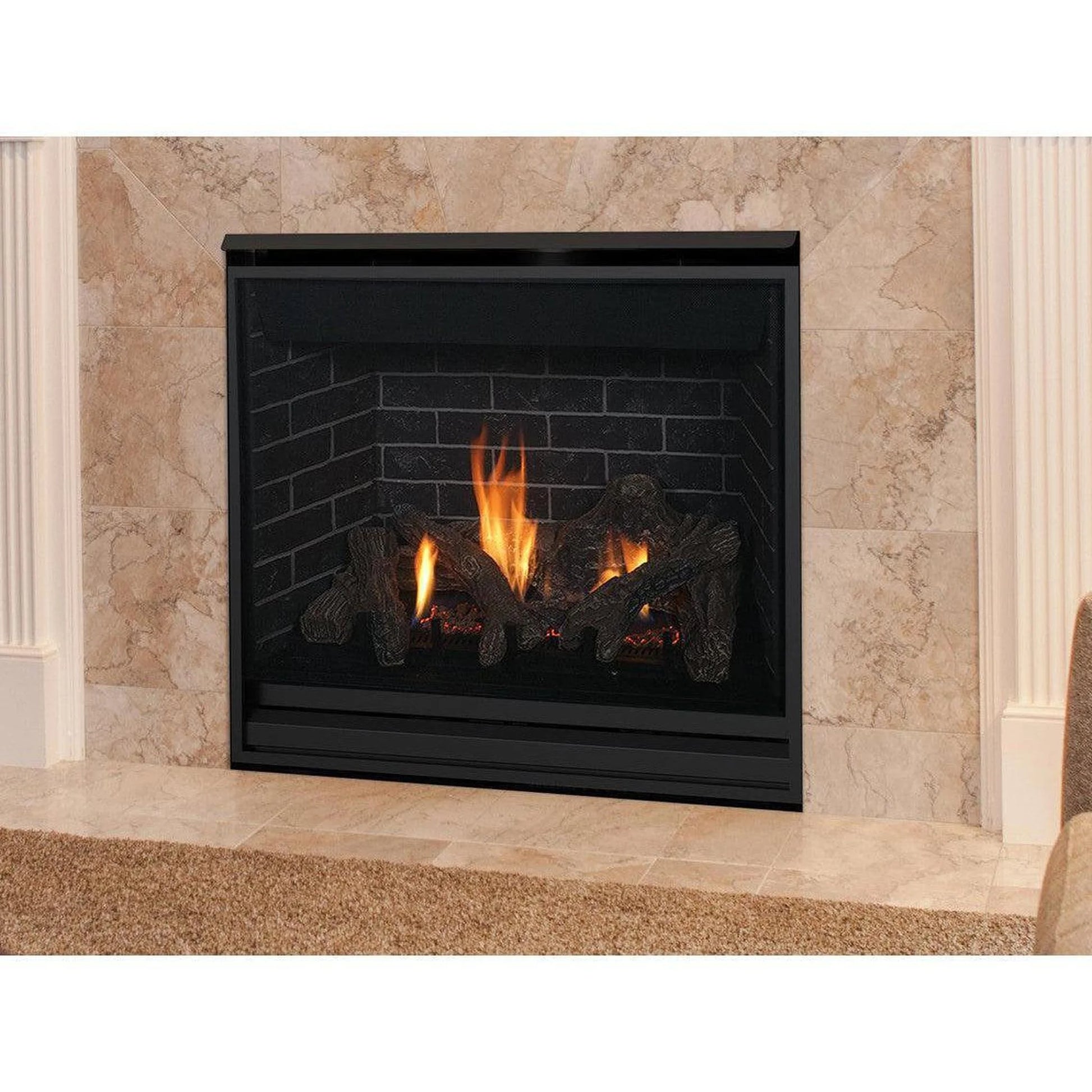Superior DRT3045 45" Traditional Top/Rear Direct Vent Gas Fireplace