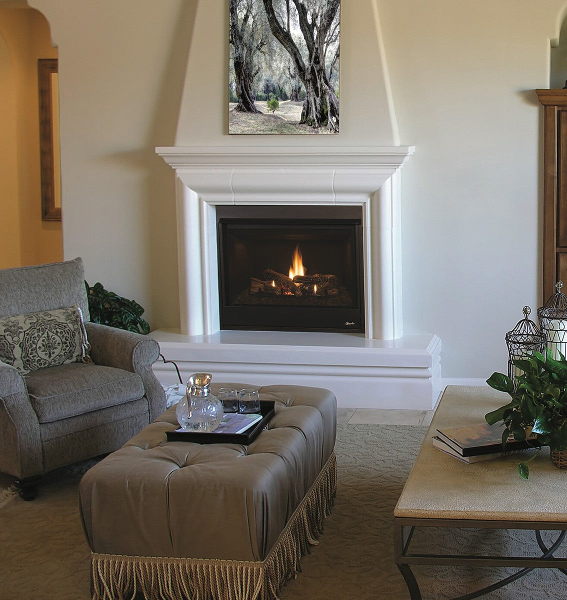 Superior DRT3045 45" Traditional Top/Rear Direct Vent Gas Fireplace