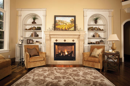Superior DRT3545 45" Traditional Top/Rear Direct Vent Gas Fireplace With Electronic Ignition