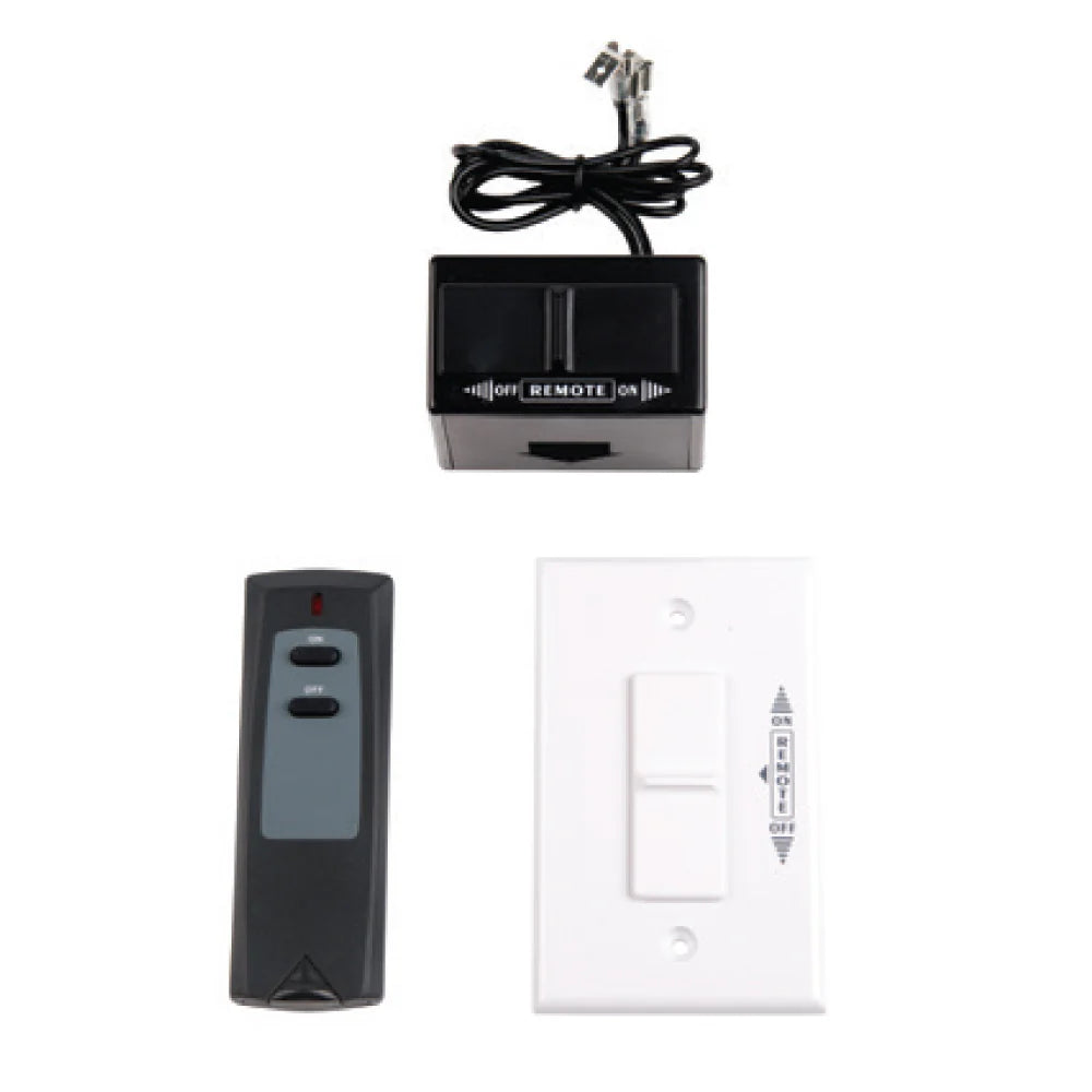 Superior RCKIT4001 On/Off Remote Control and Receiver with White Wall Plate