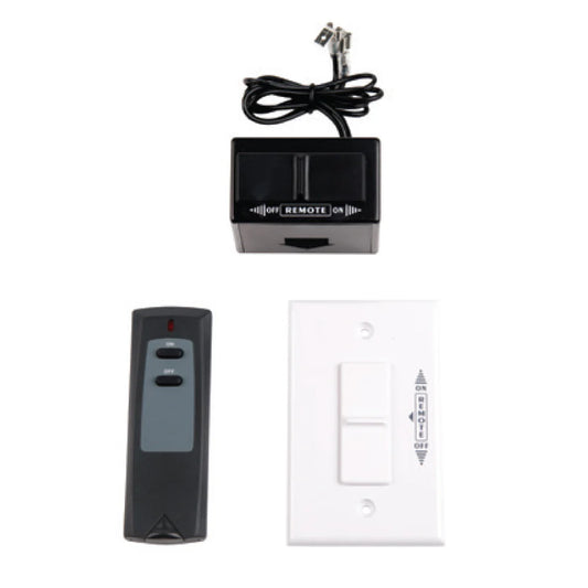 Superior RCKIT4001 On/Off Remote Control and Receiver with White Wall Plate
