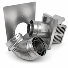Superior SV4.5TK90SS Small Square Horizontal Termination Kit With 90 Degree Elbow