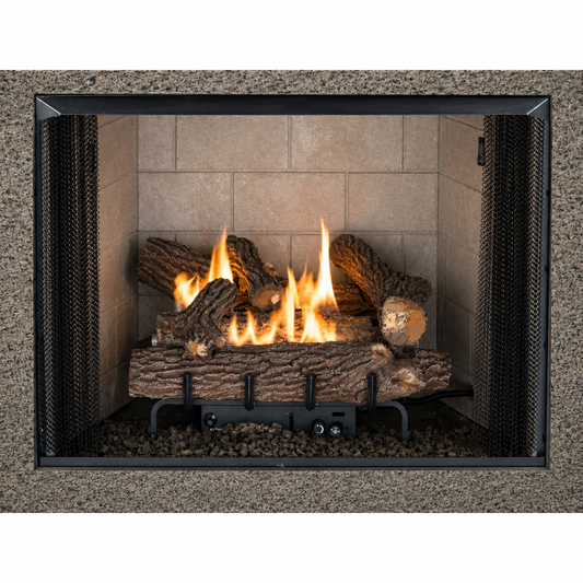 Superior VRT2536 36 Traditional Vent Free Firebox With White Stacked Refractory Panels