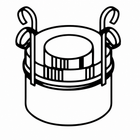 Superior 12S-8HT Chimney Support