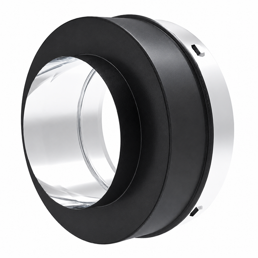 Superior 6SPBSWA Black Single Wall Pipe Adapter
