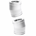 Superior 6SPE30-2 2-Pack 30 Degree Stainless Steel Elbow