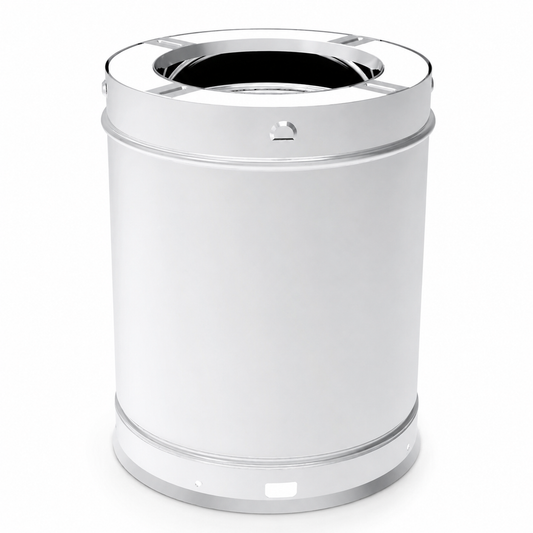 Superior 7SPS6-2 6" 2-Pack Stainless Steel Chimney Pipe