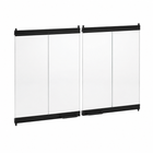 Superior BDG36 36" Black Bi-Fold Glass Door