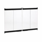 Superior BDO36 36" Black Outdoor Bi-Fold Glass Door