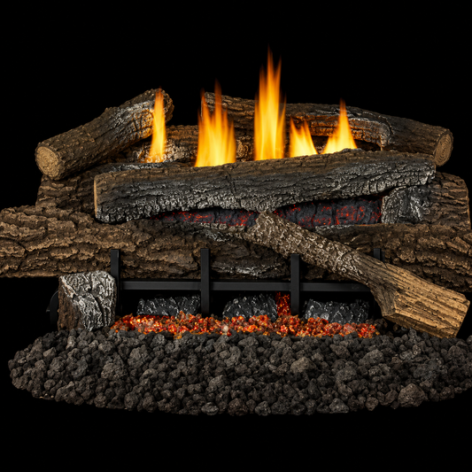 Superior BGE2436 24" Glow-Ramp Vent-Free Burner With Embers and Millivolt Control