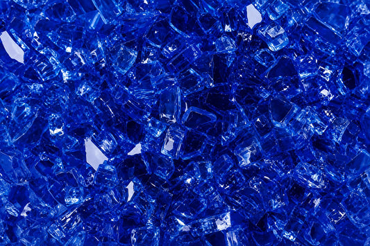 Superior CRSHGL-RBLU 5 Lbs. Blue Reflective Glass Media
