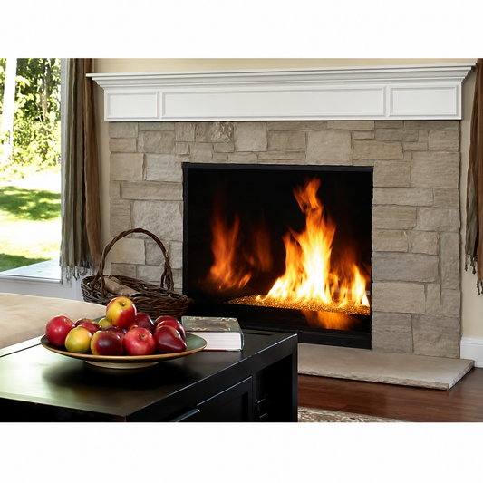 Superior DRC6340 40" Contemporary Direct Vent Gas Fireplace With Electronic Ignition