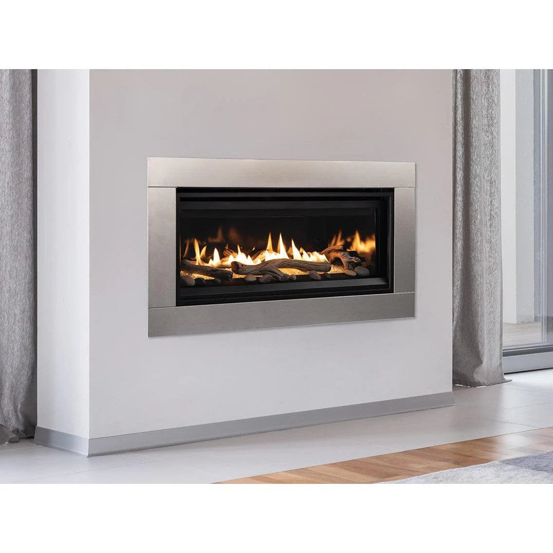 Superior DRL3555 55" Contemporary Linear Direct Vent Gas Fireplace