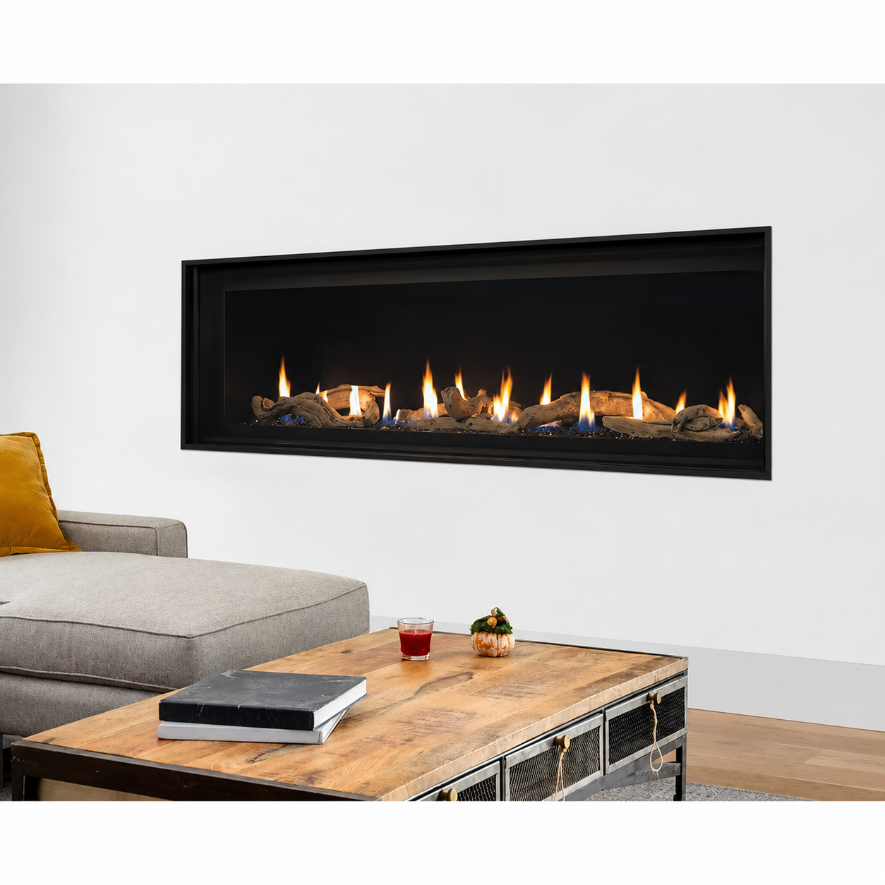 Superior DRL4048 48" Linear Direct Vent Gas Fireplace With Electronic Ignition