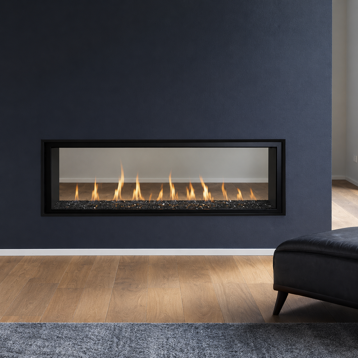 Superior DRL4048 48 Linear Direct Vent Gas Fireplace With Electronic Ignition