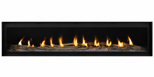 Superior DRL6072 72" Contemporary Linear Direct Vent Gas Fireplace