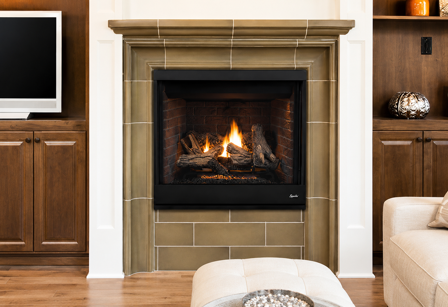 Superior DRT4240 40" Traditional Top Vent Gas Fireplace With Electronic Ignition