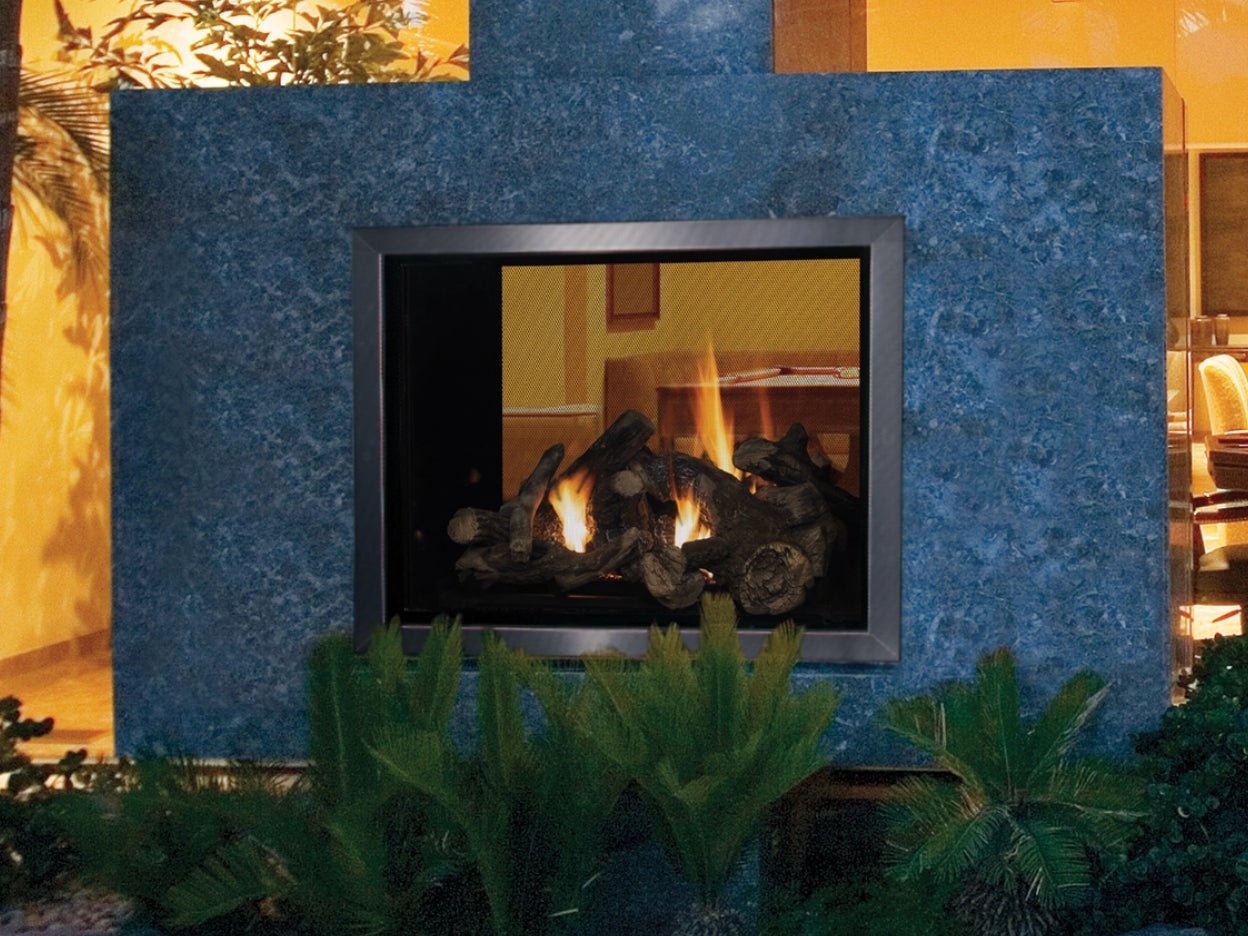 Superior DRT63ST 40" Traditional Multi View See-Through Direct Vent Gas Fireplace