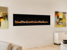 Superior ERL3100 100" Front-View Linear Contemporary Indoor Electric Fireplace