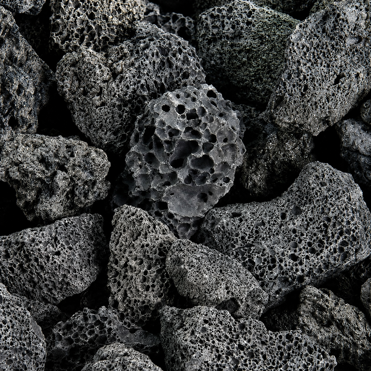 Superior FDVS Decorative Volcanic Stones Fireplace