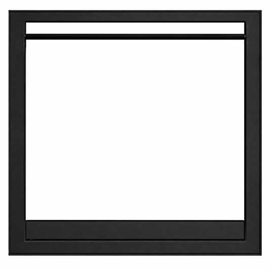 Superior FRBK35T Reflection Black Facade for Gas Fireplaces