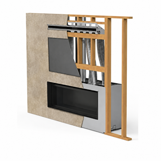 Superior HTFLO-DV55 HeatFlo Convection Air Circulation Kit for DRL2055, DRL3555, DRL4048 and DRL6048 Gas Fireplaces