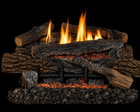 Superior LBG24BM 24" Glow-Ramp Concrete Boulder Mountain Vent Free Log Set