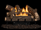 Superior LVD24CH Double-Flame Series 24" Crescent Hill Concrete Vent Free Logs