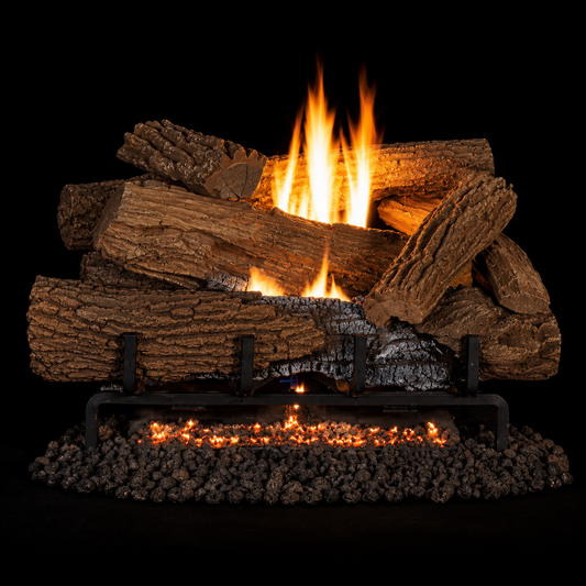 Superior MNF30 Mega-Flame Series 30" Ember Bed Vent-Free Burner With Remote and Electronic Control