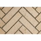 Superior MOSAIC36IVSH Mosaic Masonry 36" Ivory Split Herringbone Brick Liners