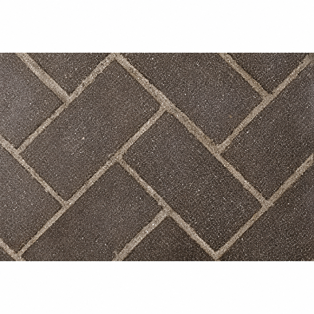 Superior MOSAIC36MIFH Mosaic Masonry 36" Midnight Full Herringbone Brick Liners