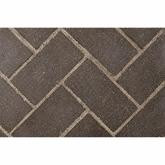 Superior MOSAIC36MIFH Mosaic Masonry 36" Midnight Full Herringbone Brick Liners
