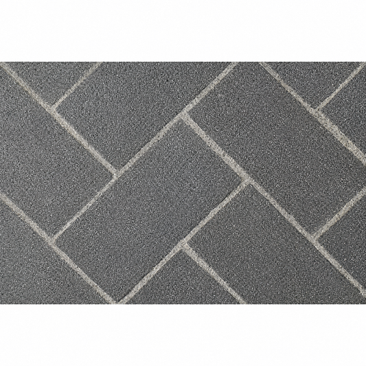 Superior MOSAIC36SGFH Mosaic Masonry 36" Slate Grey Full Herringbone Brick Liners