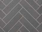 Superior MOSAIC36SGSH Mosaic Masonry 36" Slate Grey Split Herringbone Brick Liners