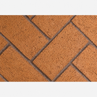 Superior MOSAIC36WRFH Mosaic Masonry 36" Warm Red Full Herringbone Brick Liners