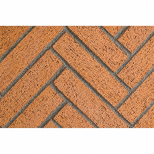 Superior MOSAIC36WRSH Mosaic Masonry 36" Warm Red Split Herringbone Brick Liners